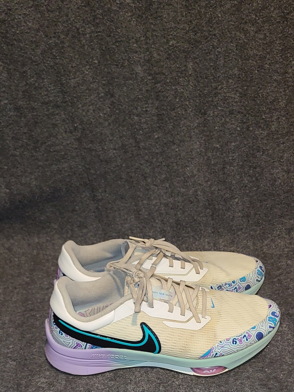 Nike Air Zoom Infinity Tour NEXT% NRG Live To Play Golf Shoes FB3124-100 Size 12
